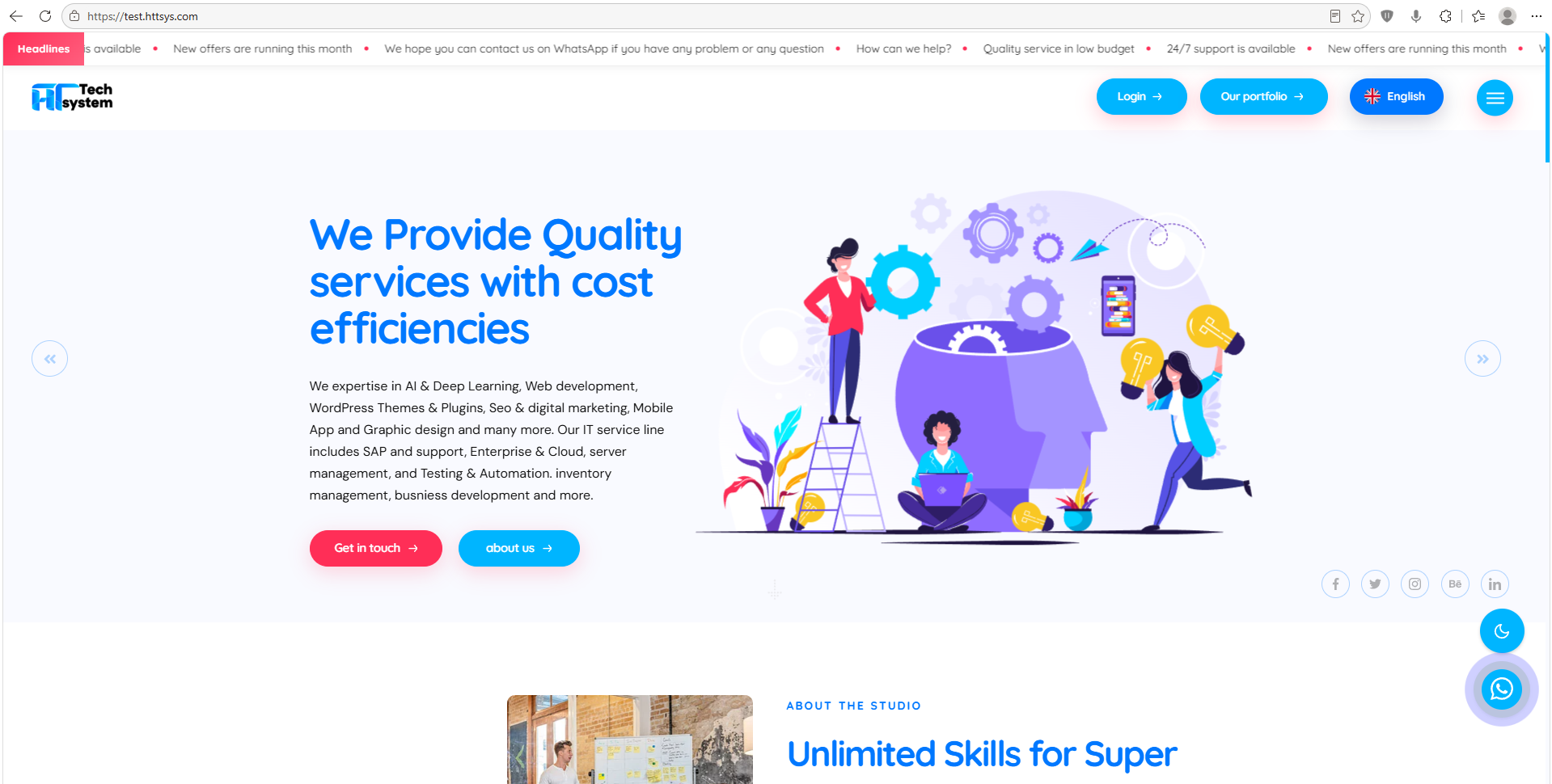 website